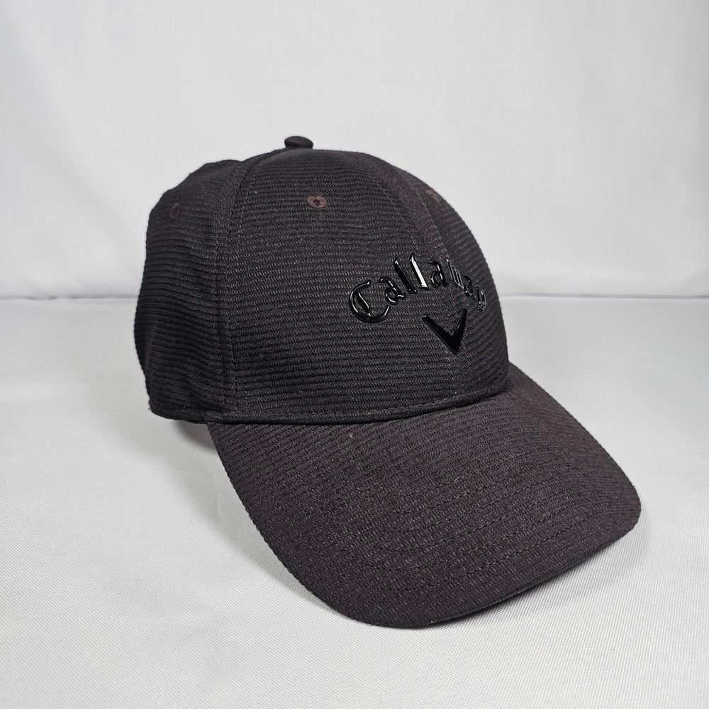 Callaway Liqid Metal Golf Hat‎ Men Black XSPAN Adjustable Style Performance